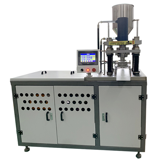 16T四柱三梁液壓機(jī)制藥顆粒粉末成型機(jī)實驗室小型自動粉末壓片機(jī)